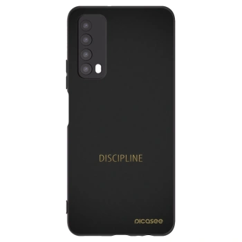 Picasee silikonski črni ovitek za Huawei P Smart 2021 - Discipline