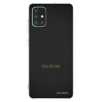 Picasee silikonski prozorni ovitek za Samsung Galaxy M51 M515F - Discipline