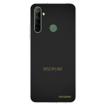 Picasee silikonski prozorni ovitek za Realme 6i - Discipline