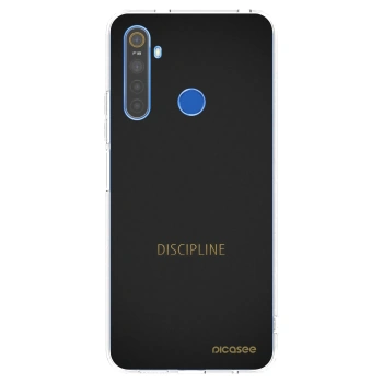Picasee silikonski prozorni ovitek za Realme 5 - Discipline
