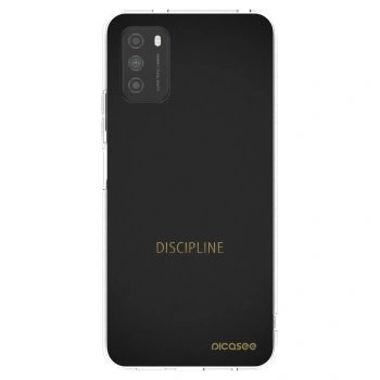Picasee silikonski prozorni ovitek za Xiaomi Poco M3 - Discipline