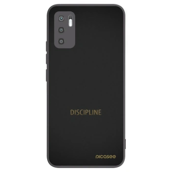 Picasee silikonski črni ovitek za Xiaomi Redmi Note 10 5G - Discipline
