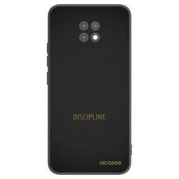 Picasee silikonski črni ovitek za Xiaomi Redmi Note 9T - Discipline