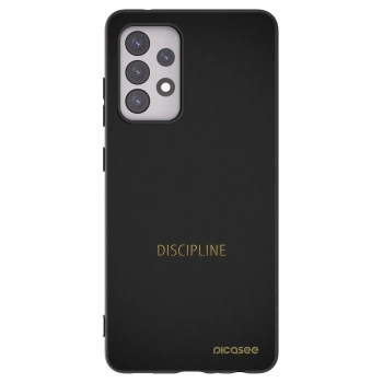 Picasee silikonski črni ovitek za Samsung Galaxy A52s 5G A528B - Discipline
