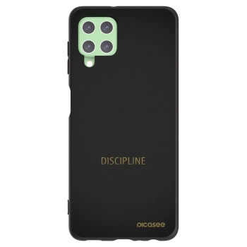 Picasee silikonski črni ovitek za Samsung Galaxy A22 A225F 4G - Discipline