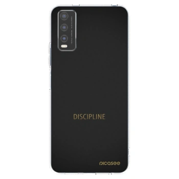 Picasee silikonski prozorni ovitek za Vivo Y20s - Discipline