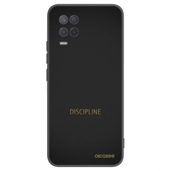 Picasee silikonski črni ovitek za Realme 8 5G - Discipline