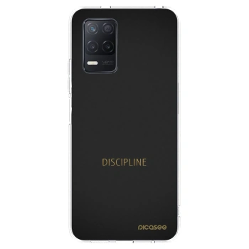 Picasee silikonski prozorni ovitek za Realme 8 5G - Discipline