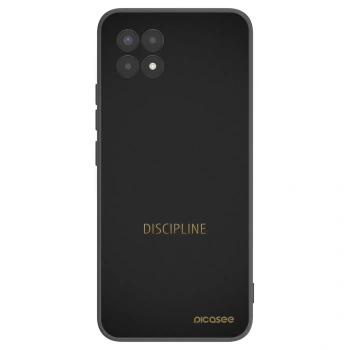 Picasee silikonski črni ovitek za Realme 8i - Discipline