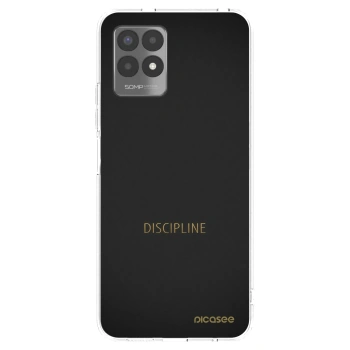 Picasee silikonski prozorni ovitek za Realme 8i - Discipline