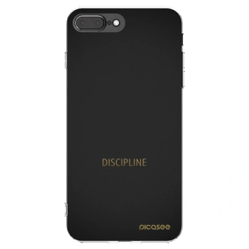 Picasee silikonski prozorni ovitek za Apple iPhone 7 Plus - Discipline