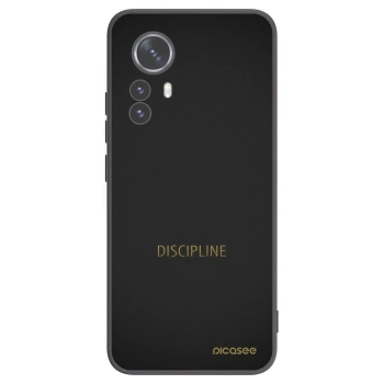 Picasee silikonski črni ovitek za Xiaomi 12 Pro - Discipline