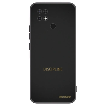 Picasee silikonski črni ovitek za Xiaomi Redmi 10C - Discipline