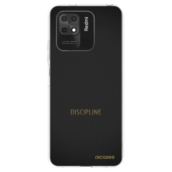 Picasee silikonski prozorni ovitek za Xiaomi Redmi 10C - Discipline