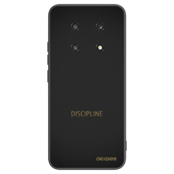 Picasee silikonski črni ovitek za Honor Magic4 Lite 5G - Discipline