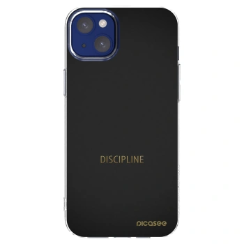 Picasee silikonski prozorni ovitek za Apple iPhone 14 Plus - Discipline