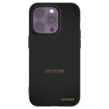 Picasee silikonski črni ovitek za Apple iPhone 14 Pro - Discipline