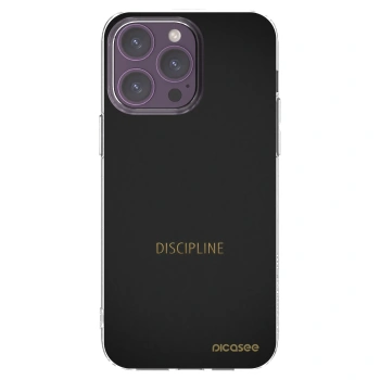Picasee silikonski prozorni ovitek za Apple iPhone 14 Pro Max - Discipline
