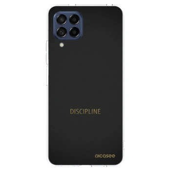 Picasee silikonski prozorni ovitek za Samsung Galaxy M53 5G - Discipline