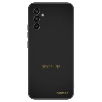 Picasee silikonski črni ovitek za Samsung Galaxy M13 M135F - Discipline