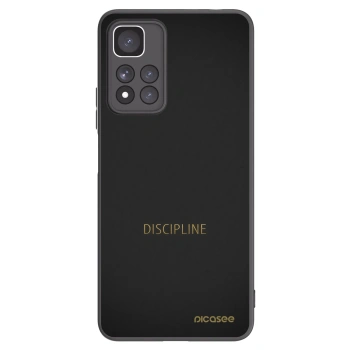 Picasee silikonski črni ovitek za Xiaomi Redmi Note 11 Pro+ 5G - Discipline