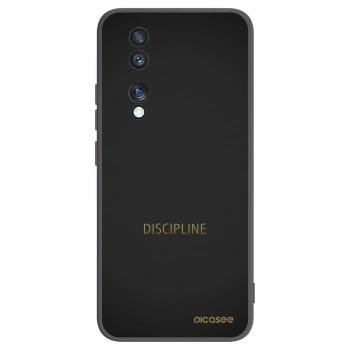 Picasee silikonski črni ovitek za Honor 70 - Discipline