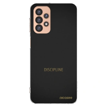 Picasee silikonski prozorni ovitek za Samsung Galaxy A23 A236B 5G - Discipline