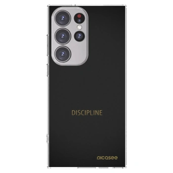 Picasee silikonski prozorni ovitek za Samsung Galaxy S23 Ultra 5G - Discipline
