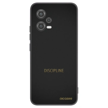 Picasee silikonski črni ovitek za Xiaomi Poco X5 - Discipline