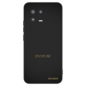 Picasee silikonski črni ovitek za Xiaomi 13 - Discipline
