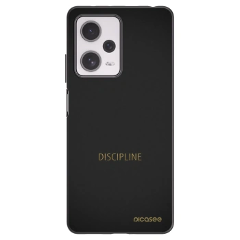 Picasee silikonski črni ovitek za Xiaomi Redmi Note 12 Pro+ 5G - Discipline