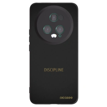 Picasee silikonski črni ovitek za Honor Magic5 Pro - Discipline