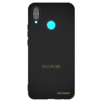 Picasee silikonski črni ovitek za Huawei Nova 3 - Discipline