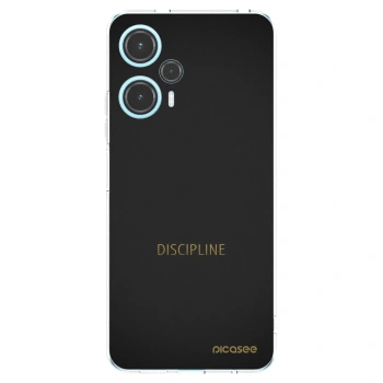 Picasee silikonski prozorni ovitek za Xiaomi Poco F5 - Discipline