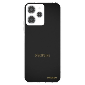 Picasee silikonski prozorni ovitek za Xiaomi Redmi 12 4G - Discipline