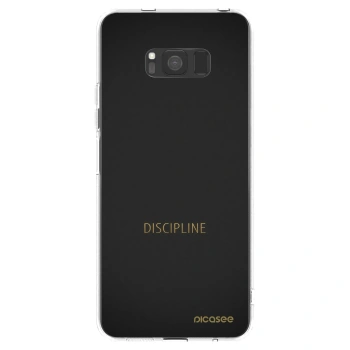 Picasee silikonski prozorni ovitek za Samsung Galaxy S8 G950F - Discipline