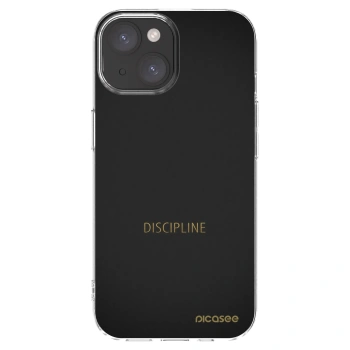 Picasee silikonski prozorni ovitek za Apple iPhone 15 - Discipline