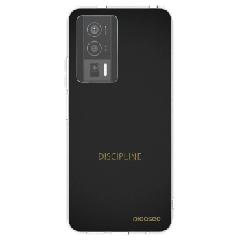Picasee silikonski prozorni ovitek za Xiaomi Poco F5 Pro 5G - Discipline