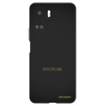 Picasee silikonski črni ovitek za Honor 90 Lite 5G - Discipline
