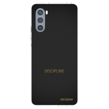 Picasee silikonski prozorni ovitek za Motorola Moto G62 - Discipline