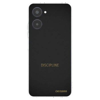 Picasee silikonski prozorni ovitek za Realme 10 4G - Discipline