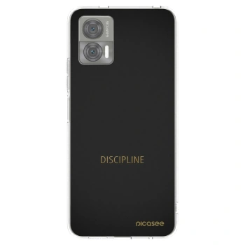 Picasee silikonski prozorni ovitek za Motorola Edge 30 Neo - Discipline