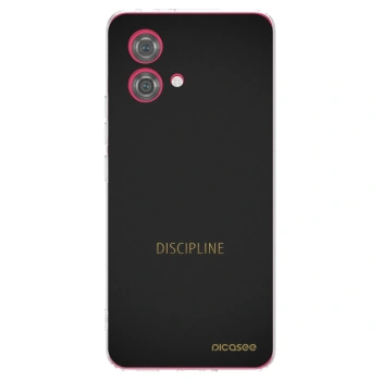 Picasee silikonski prozorni ovitek za Motorola Moto G84 5G - Discipline