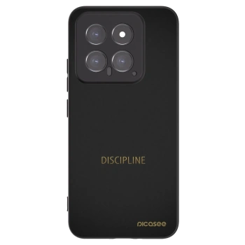 Picasee silikonski črni ovitek za Xiaomi 14 - Discipline