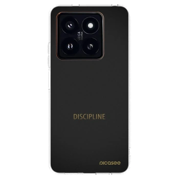Picasee silikonski prozorni ovitek za Xiaomi 14 Pro - Discipline