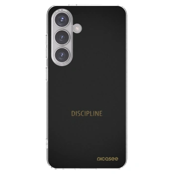 Picasee silikonski prozorni ovitek za Samsung Galaxy S24 S921B 5G - Discipline