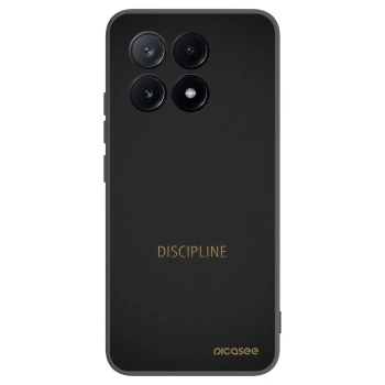 Picasee silikonski črni ovitek za Xiaomi Poco X6 Pro - Discipline