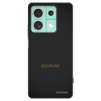 Picasee silikonski črni ovitek za Xiaomi Redmi Note 13 5G - Discipline