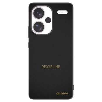 Picasee silikonski črni ovitek za Xiaomi Redmi Note 13 Pro+ 5G - Discipline