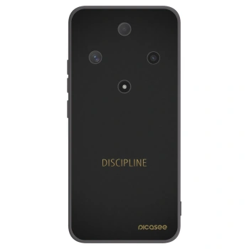 Picasee silikonski črni ovitek za Honor Magic6 Lite 5G - Discipline